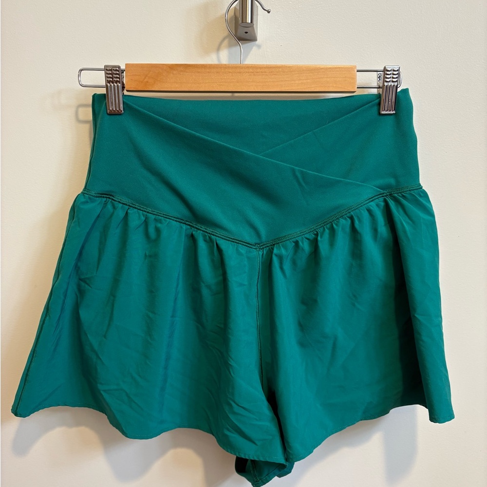 Aerie Teal Athletic Shorts